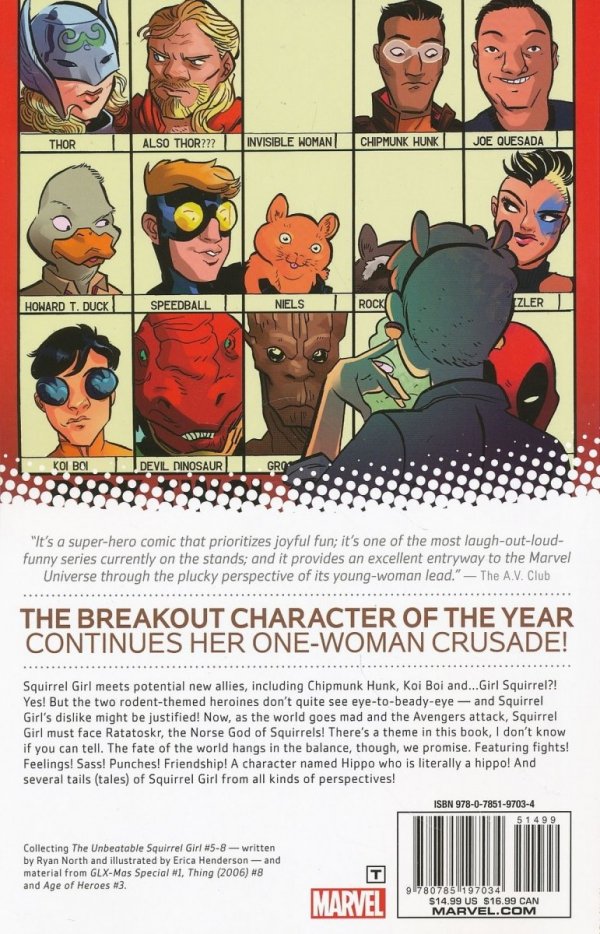 UNBEATABLE SQUIRREL GIRL VOL 02 SQUIRREL YOU KNOW ITS TRUE TP [9780785197034] **OFERTA SPECJALNA**