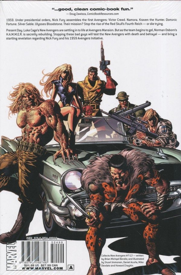 NEW AVENGERS BY BRIAN MICHAEL BENDIS VOL 02 HC [STANDARD] [9780785148746] **promocja TOMY**