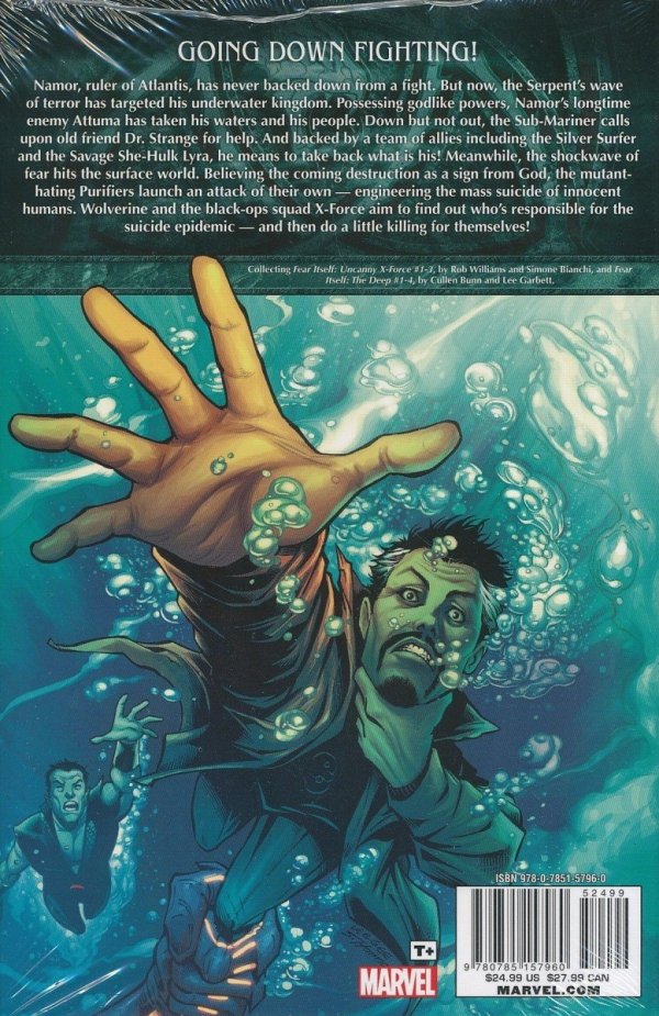FEAR ITSELF UNCANNY X-FORCE THE DEEP HC [9780785157960]