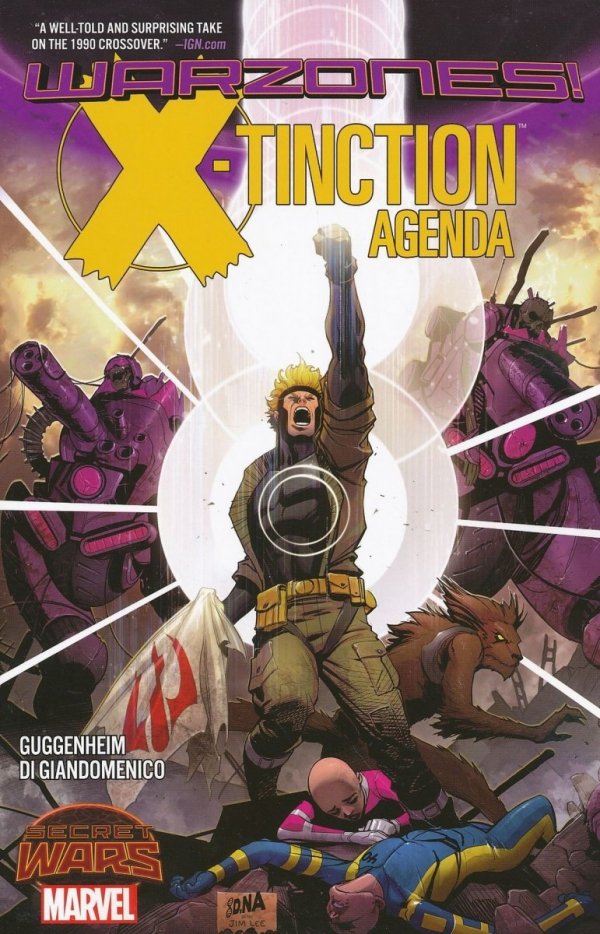 X-TINCTION AGENDA WARZONES TP [9780785195504] **OFERTA SPECJALNA**