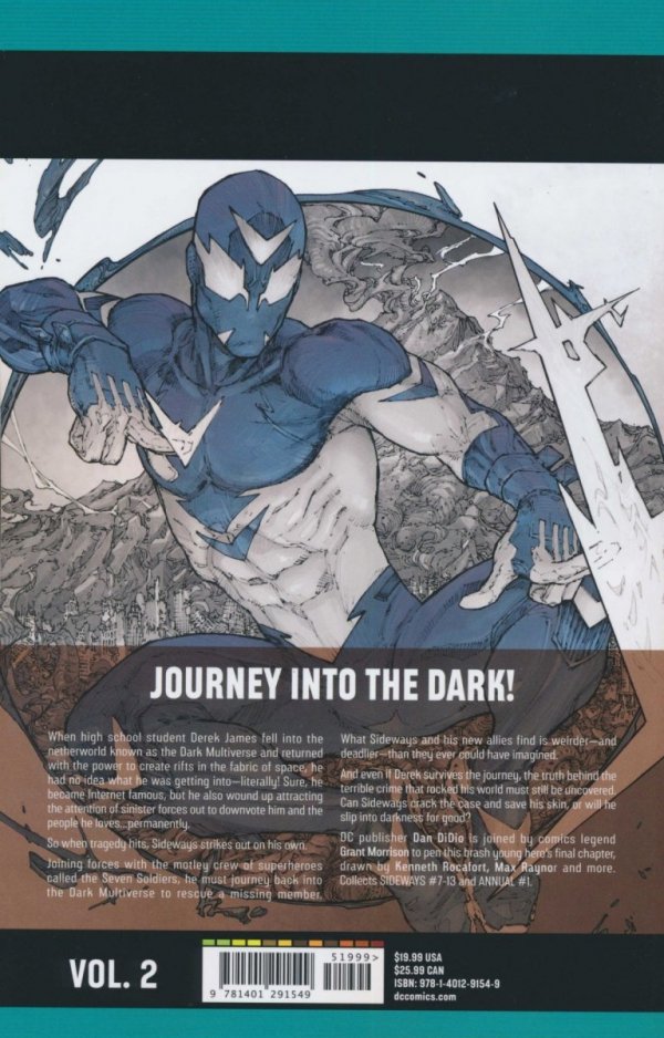 SIDEWAYS VOL 02 RIFTS AND REVELATIONS TP [9781401291549]