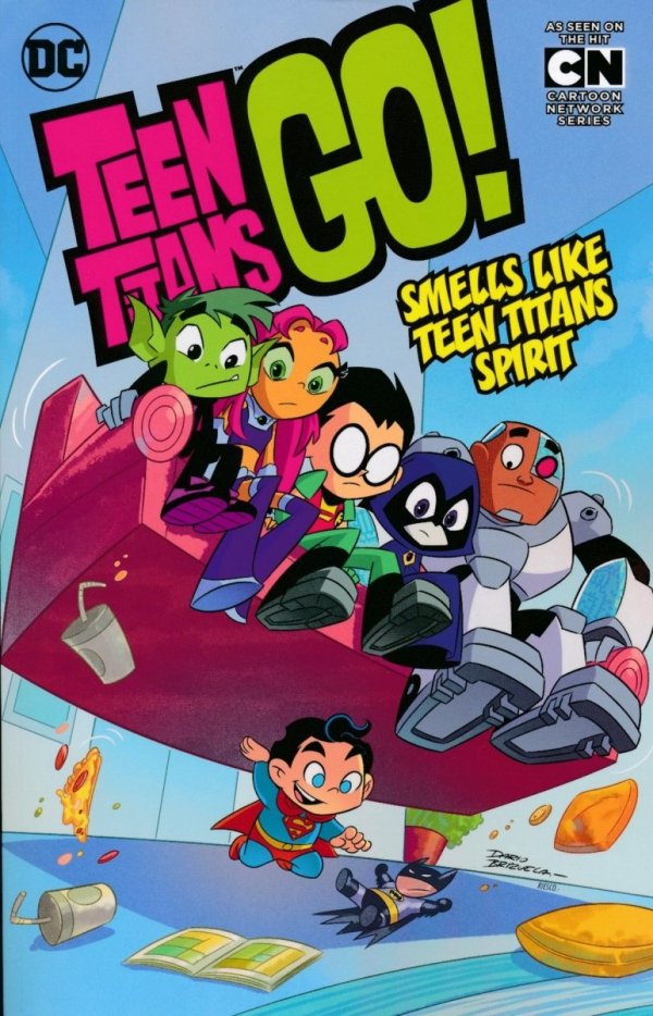 TEEN TITANS GO VOL 04 SMELLS LIKE TEEN SPIRIT TP [9781401273743] **promocja TOMY**