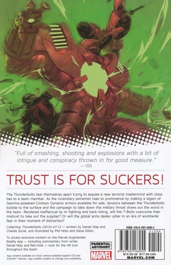 THUNDERBOLTS VOL 02 RED SCARE TP [9780785166955]