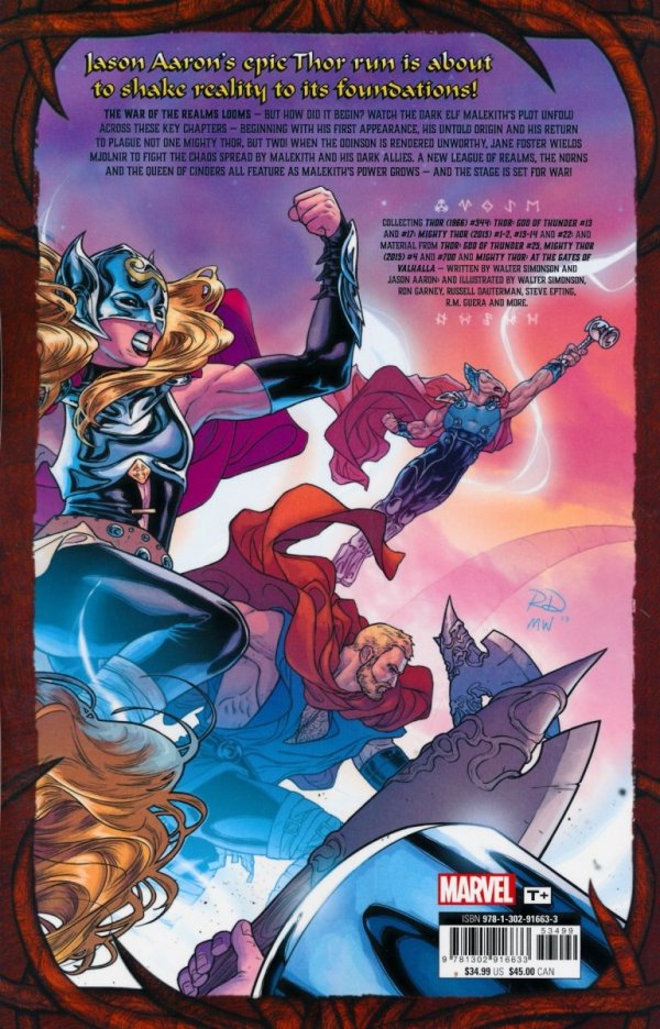WAR OF THE REALMS PRELUDE TP [9781302916633]