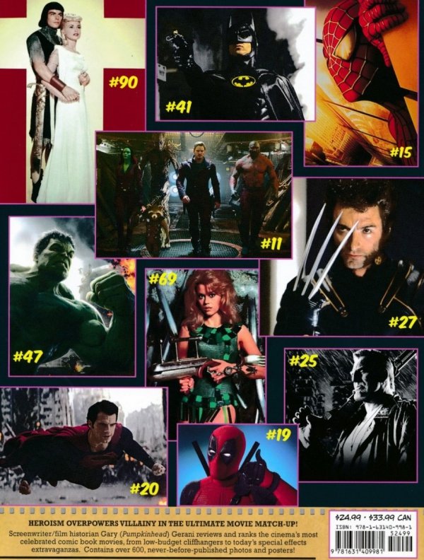 TOP 100 COMIC BOOK MOVIES TP [9781631409981]
