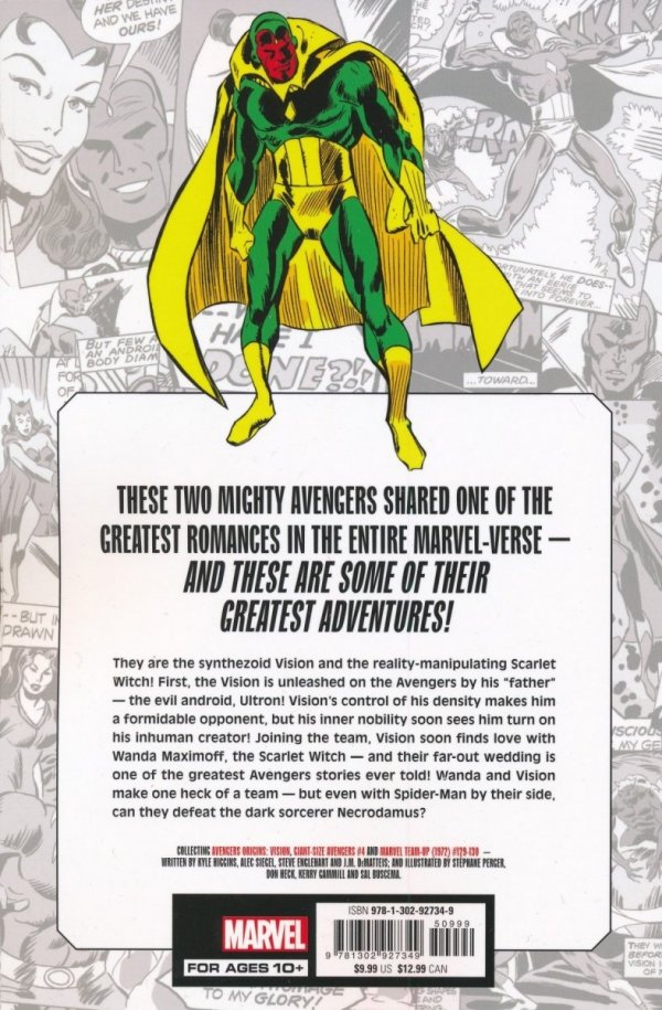 MARVEL-VERSE WANDA AND VISION TP [9781302927349]