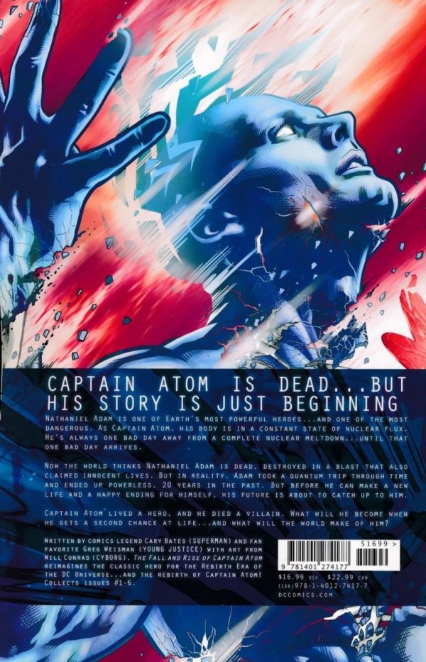 FALL AND RISE OF CAPTAIN ATOM TP [9781401274177] **promocja TOMY**