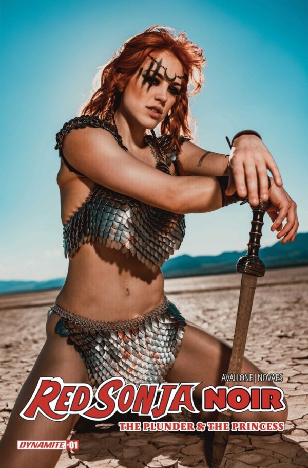 RED SONJA NOIR THE PLUNDER AND THE PRINCESS #1 ONE SHOT CVR C COSPLAY MOLLY STEWART VAR [72513036592701031]