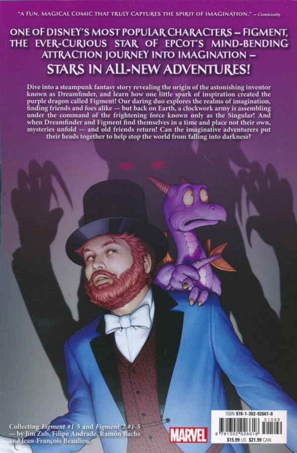 DISNEY KINGDOMS FIGMENT TP [9781302926618] **OFERTA SPECJALNA**