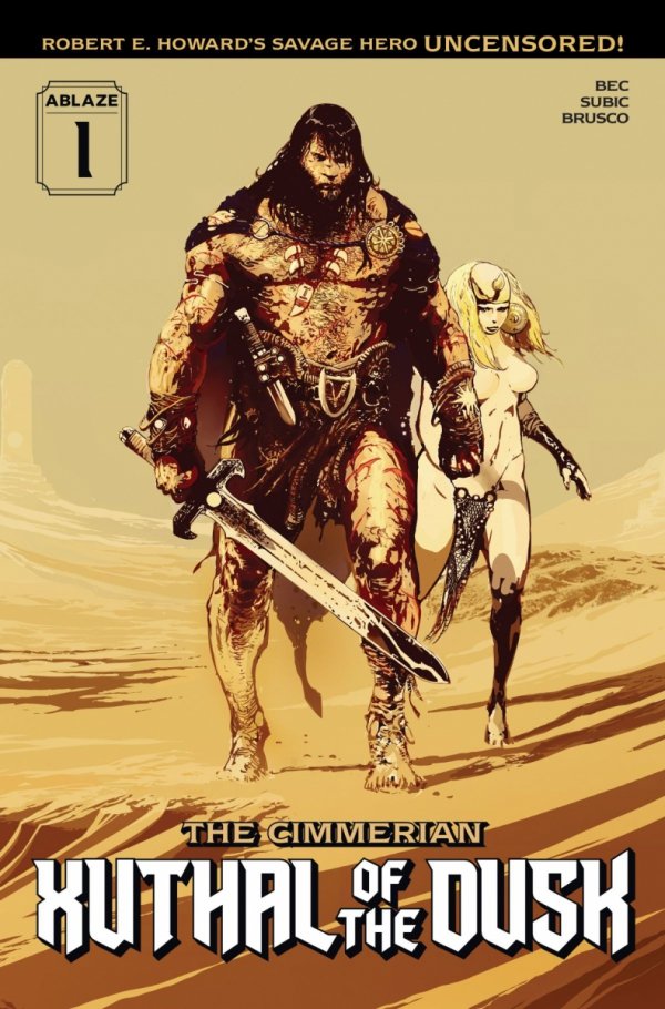 CIMMERIAN XUTHAL OF THE DUSK #1 CVR B STEVAN SUBIC VAR [85000892746101021]