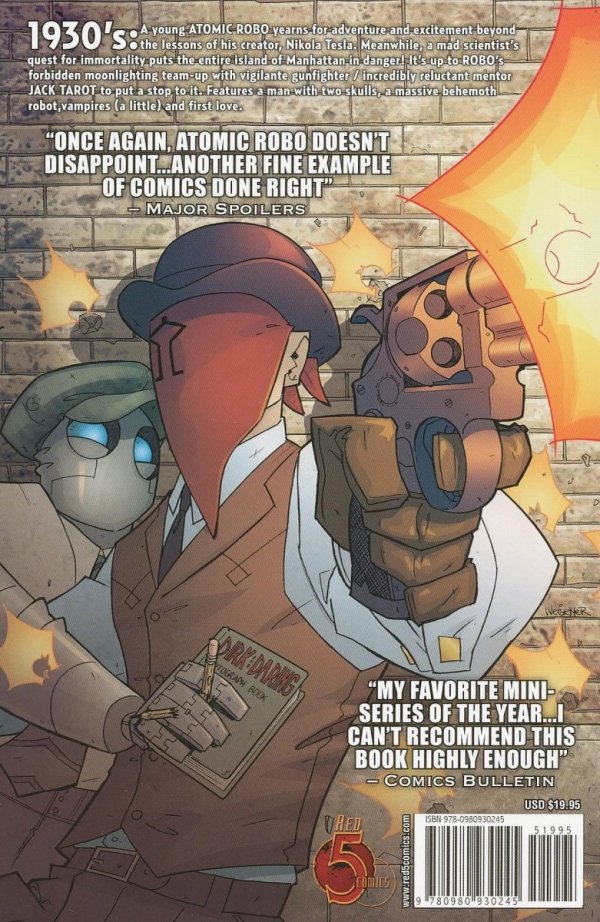 ATOMIC ROBO VOL 05 AND THE DEADLY ART OF SCIENCE TP [9780980930245] **promocja TOMY**