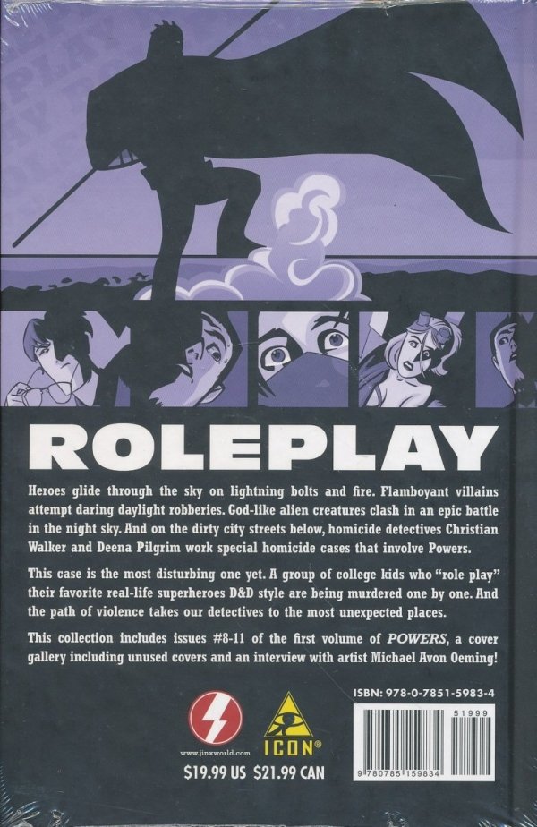 POWERS VOL 02 ROLEPLAY HC [9780785159834]