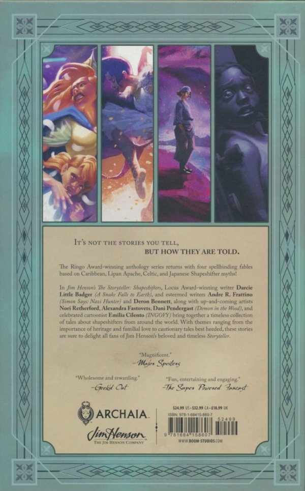 JIM HENSONS THE STORYTELLER SHAPESHIFTERS HC [9781684158607]