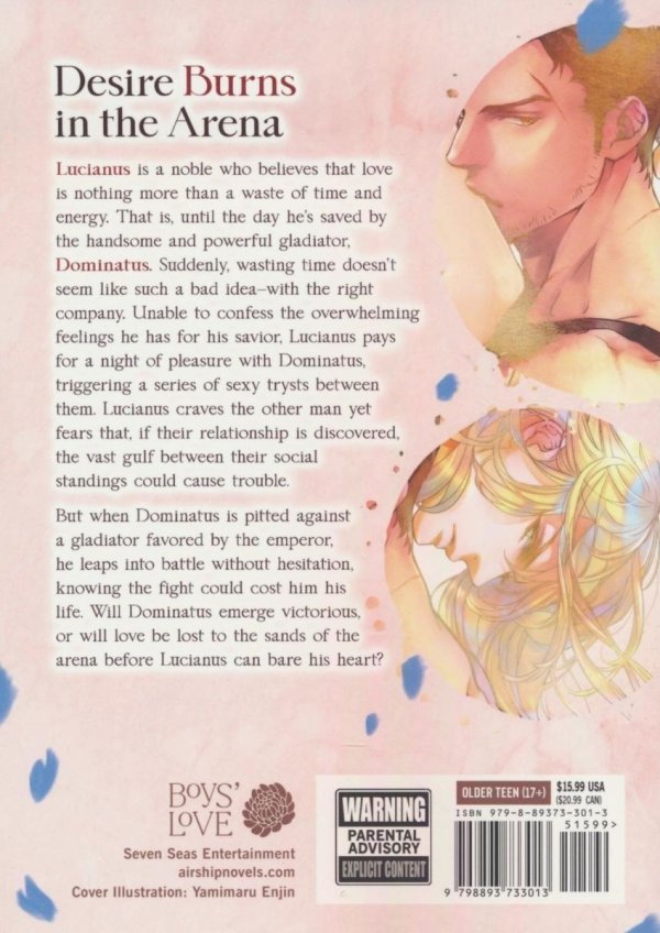 BOWING TO LOVE THE NOBLE AND THE GLADIATOR LIGHT NOVEL TP [9798893733013]