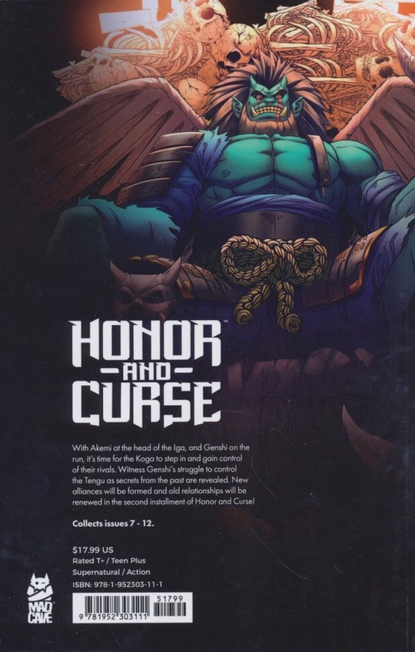 HONOR AND CURSE VOL 02 MENDED TP [9781952303111]