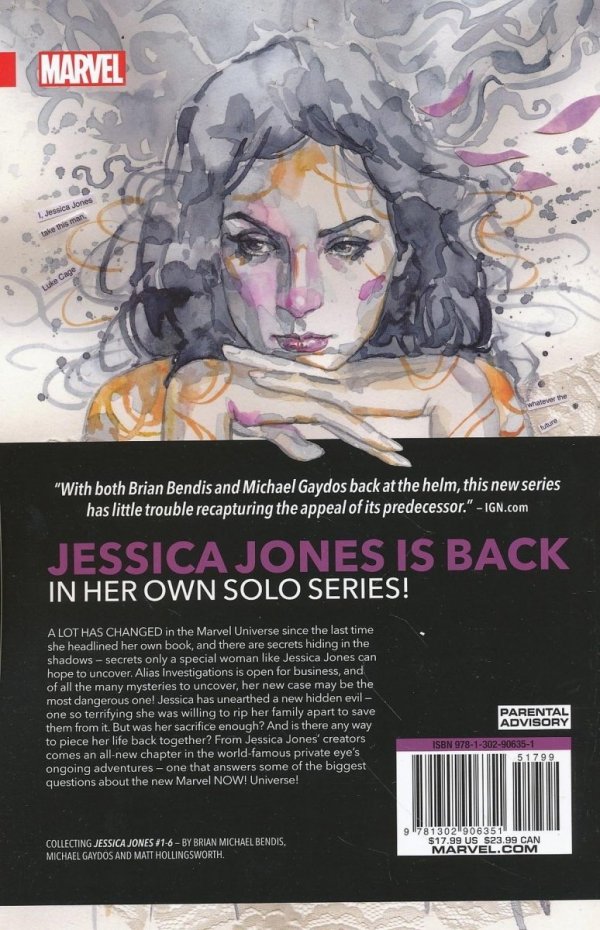 JESSICA JONES VOL 01 UNCAGED TP [9781302906351] **promocja TOMY**