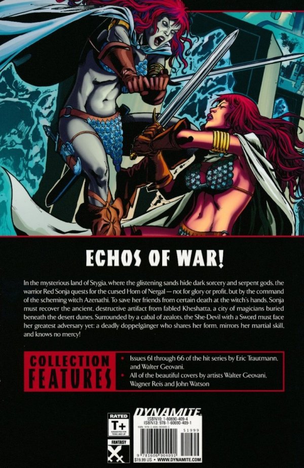 RED SONJA VOL 11 TP [9781606904091]