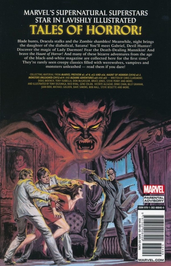 MARVEL HORROR THE MAGAZINE COLLECTION TP [9781302908409]