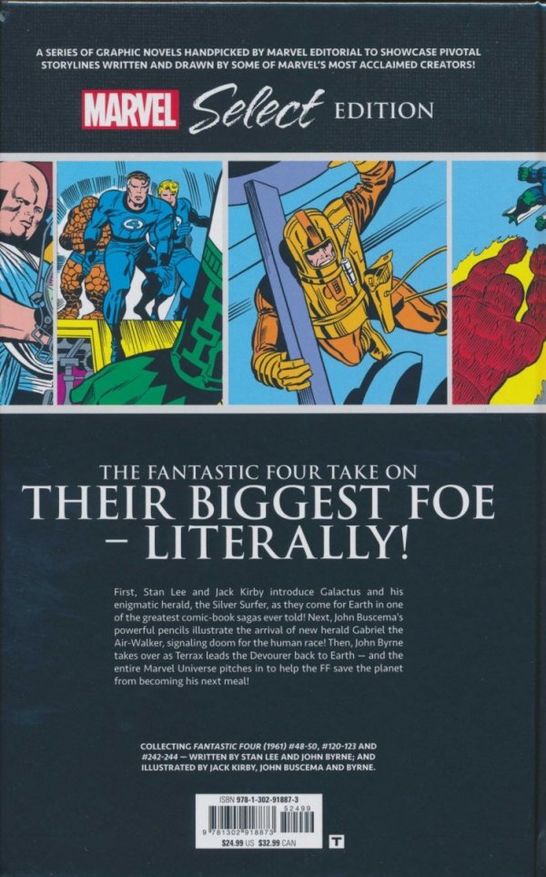 FANTASTIC FOUR BEHOLD GALACTUS MARVEL SELECT EDITION HC [9781302918873]