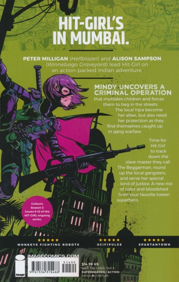 HIT-GIRL VOL 06 INDIA TP [9781534315488]