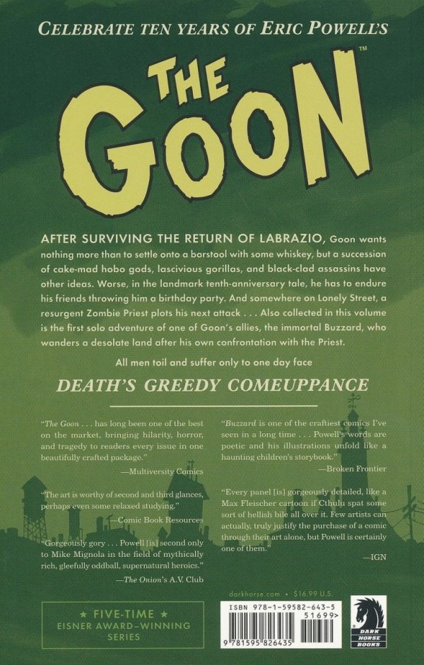 GOON VOL 10 DEATHS GREEDY COMEUPPANCE TP [9781595826435]