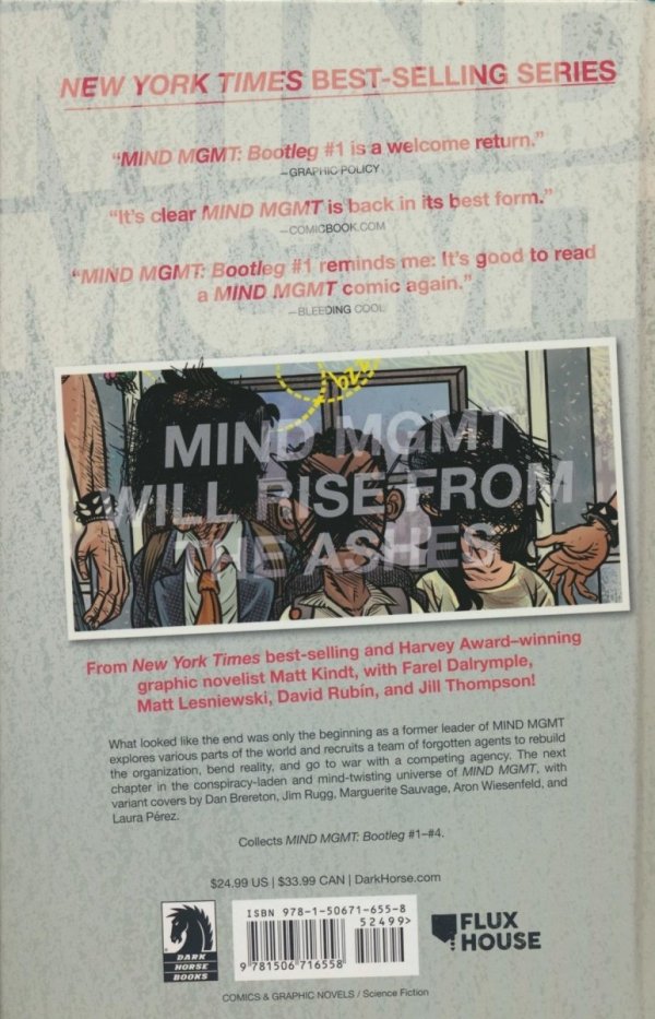 MIND MGMT BOOTLEG HC [9781506716558] **promocja TOMY**