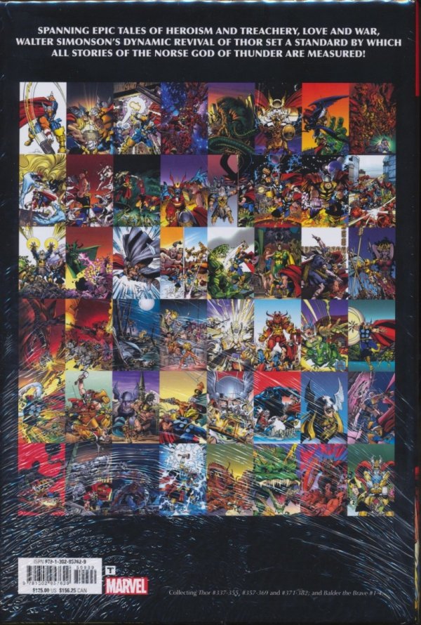 MIGHTY THOR BY WALTER SIMONSON OMNIBUS HC [VARIANT] [9781302957629] **promocja TOMY**
