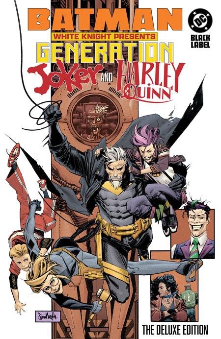 BATMAN WHITE KNIGHT PRESENTS HARLEY QUINN AND GENERATION JOKER THE DELUXE EDITION HC [9781799502708]