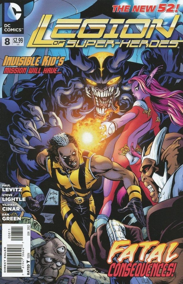 LEGION OF SUPER-HEROES [30624] #08 CVR A [76194130624700811] **promocja ZESZYTY**