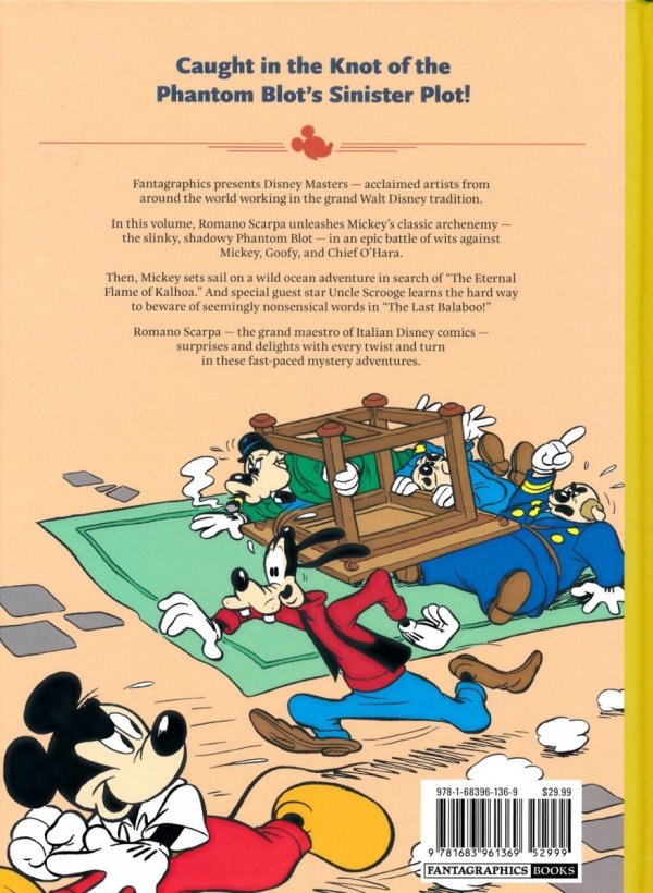 DISNEY MASTERS MICKEY MOUSE THE PHANTOM BLOTS DOUBLE MYSTERY HC [9781683961369]
