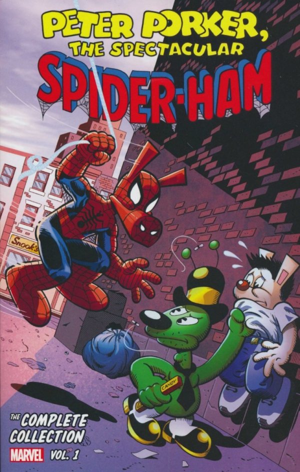 PETER PORKER THE SPECTACULAR SPIDER-HAM THE COMPLETE COLLECTION VOL 01 TP [9781302918439] **promocja TOMY**