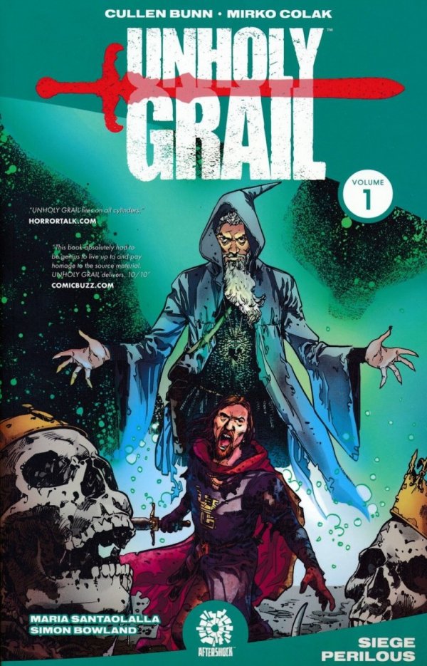 UNHOLY GRAIL VOL 01 SIEGE PERILOUS TP [9781935002673] **promocja TOMY**