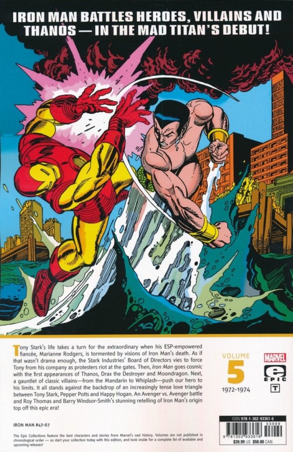 IRON MAN EPIC COLLECTION BATTLE ROYAL TP [9781302933616]