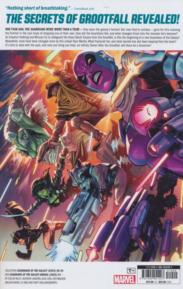 GUARDIANS OF THE GALAXY VOL 02 GROOTRISE TP [9781302951207]