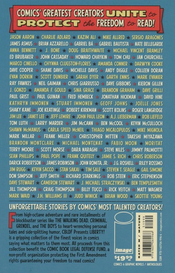 CBLDF PRESENTS LIBERTY TP [9781607069966]