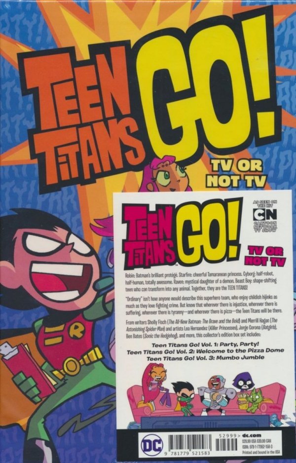 TEEN TITANS GO BOX SET VOL 01 TP [9781779521583]