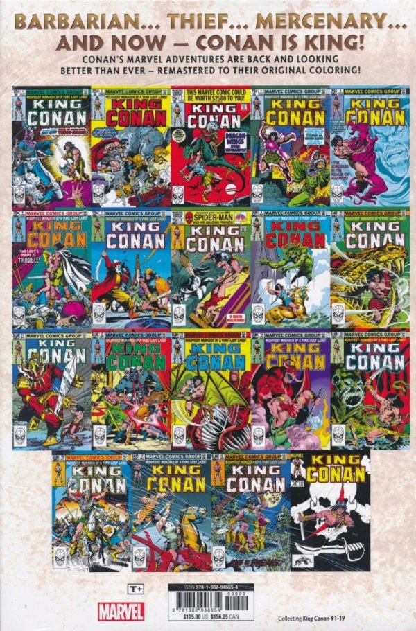 CONAN THE KING THE ORIGINAL MARVEL YEARS OMNIBUS VOL 01 HC [STANDARD] [9781302946654] **promocja TOMY**
