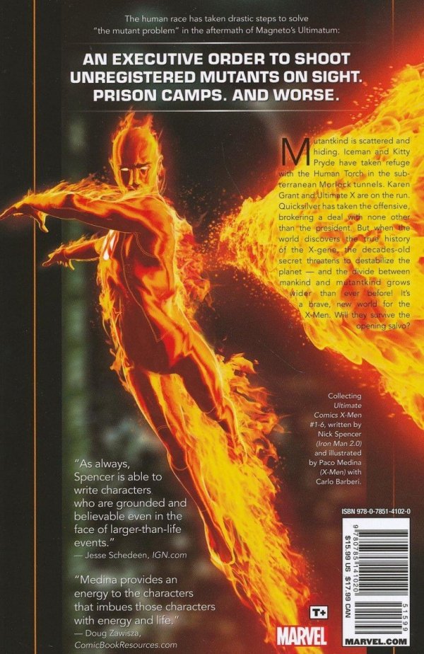 ULTIMATE COMICS X-MEN BY NICK SPENCER VOL 01 TP [9780785141020]