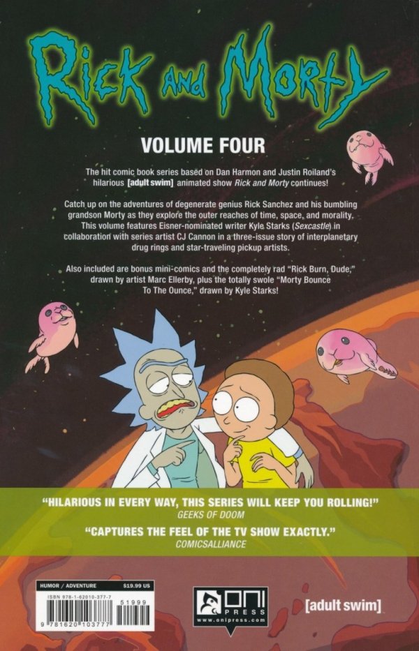 RICK AND MORTY VOL 04 TP [9781620103777]