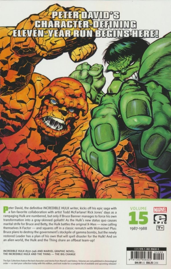 INCREDIBLE HULK EPIC COLLECTION GROUND ZERO TP [9781302956325]