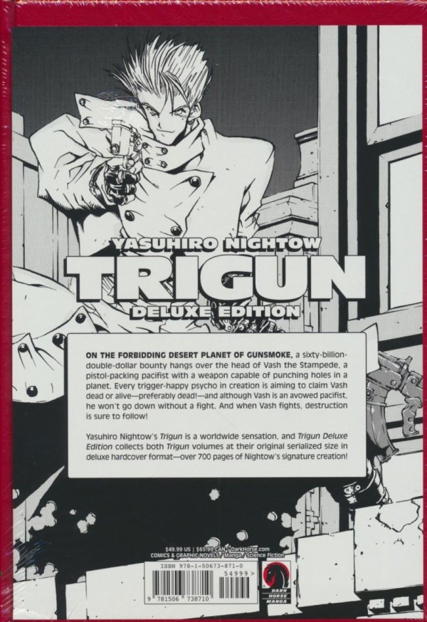 TRIGUN DELUXE EDITION HC [9781506738710]