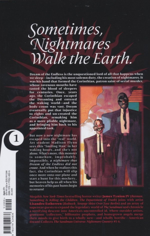 SANDMAN UNIVERSE NIGHTMARE COUNTRY VOL 01 TP [9781779524836]