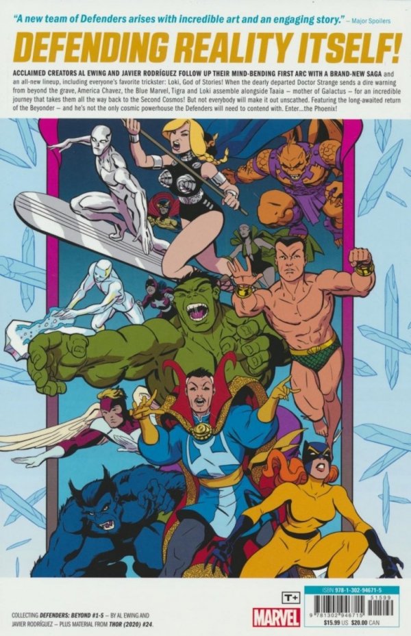 DEFENDERS BEYOND TP [9781302946715]