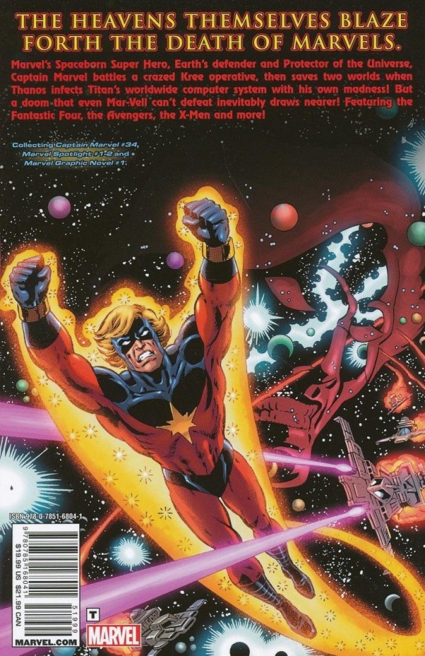 CAPTAIN MARVEL THE DEATH OF CAPTAIN MARVEL TP [9780785168041]