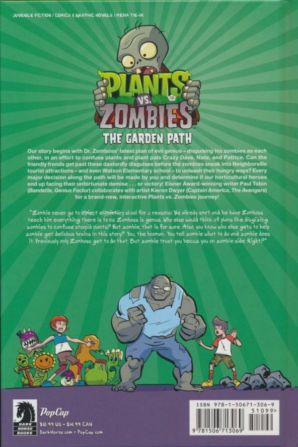 PLANTS VS ZOMBIES GARDEN PATH HC [9781506713069]