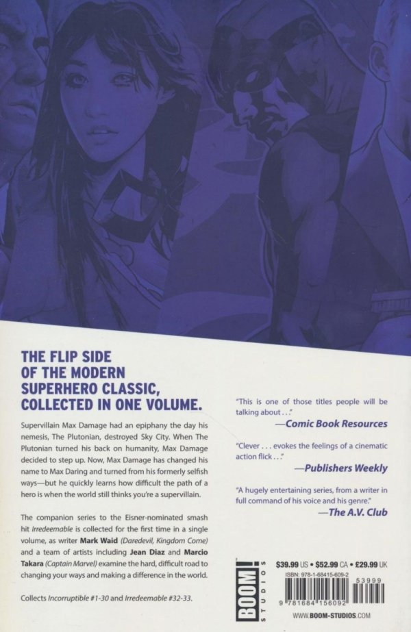 INCORRUPTIBLE OMNIBUS TP [9781684156092]