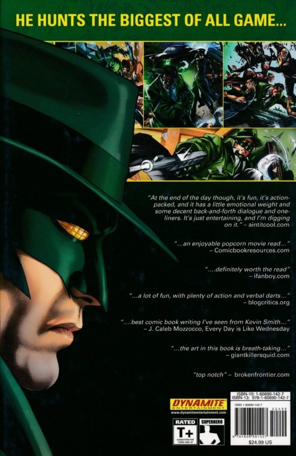 GREEN HORNET VOL 01 SINS OF THE FATHER HC [9781606901427] **promocja TOMY**