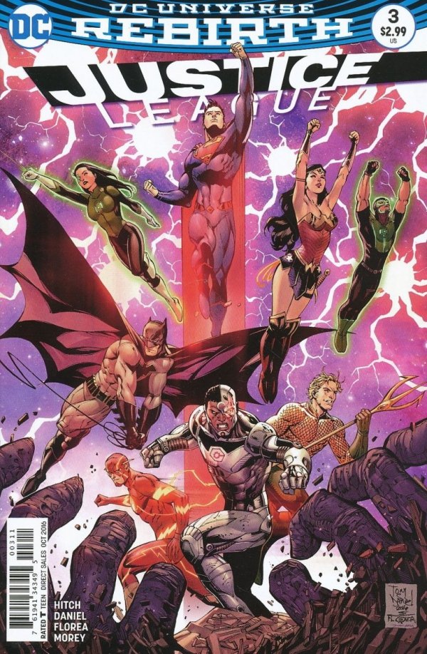 JUSTICE LEAGUE [34349] #03 CVR A [76194134349500311] **promocja ZESZYTY**