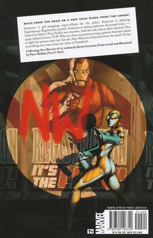 NEW WARRIORS VOL 01 DEFIANT TP [9780785126744]