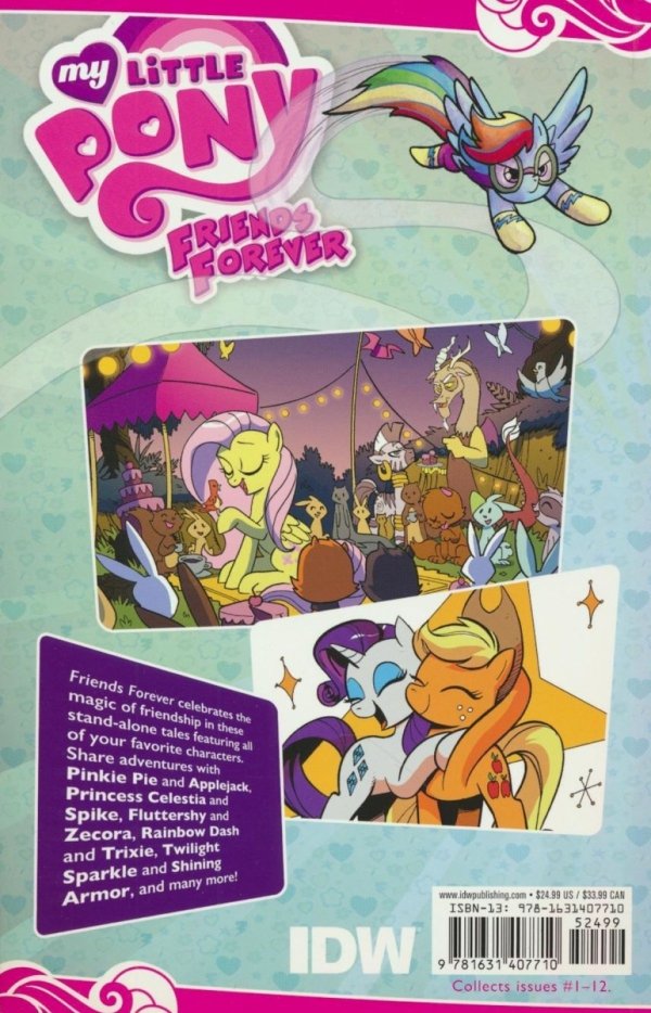 MY LITTLE PONY FRIENDS FOREVER OMNIBUS VOL 01 TP [9781631407710]